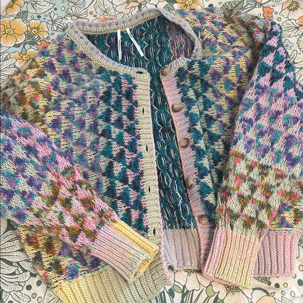 Anthropologie Multicolor Knit Women's Sweater